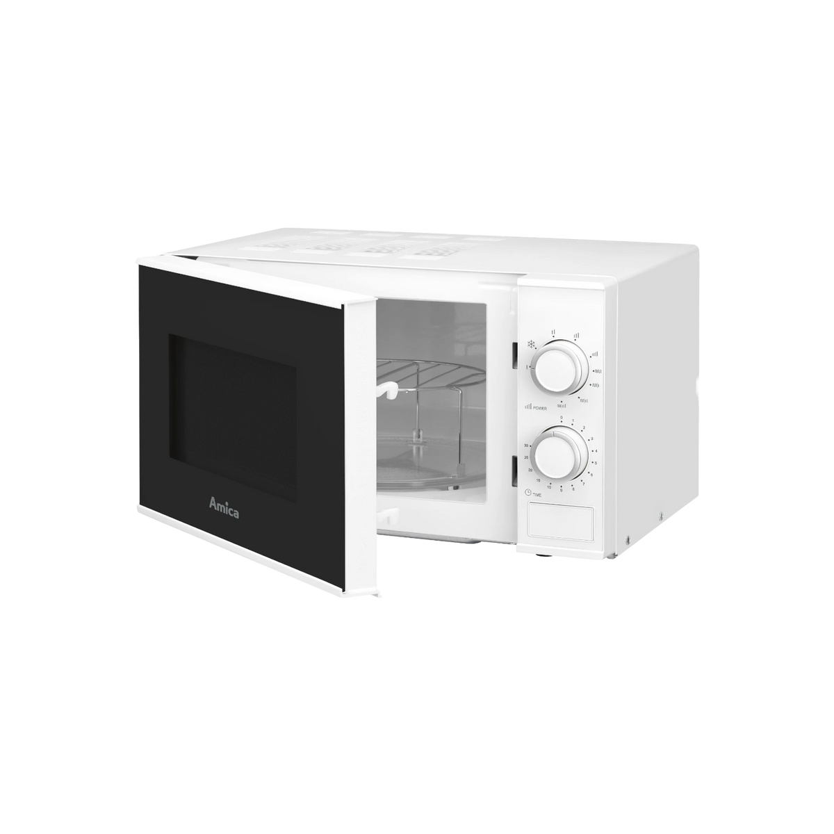 Kuchenka mikrofalowa wolnostojąca Amica AMGF17M2GW Grill.