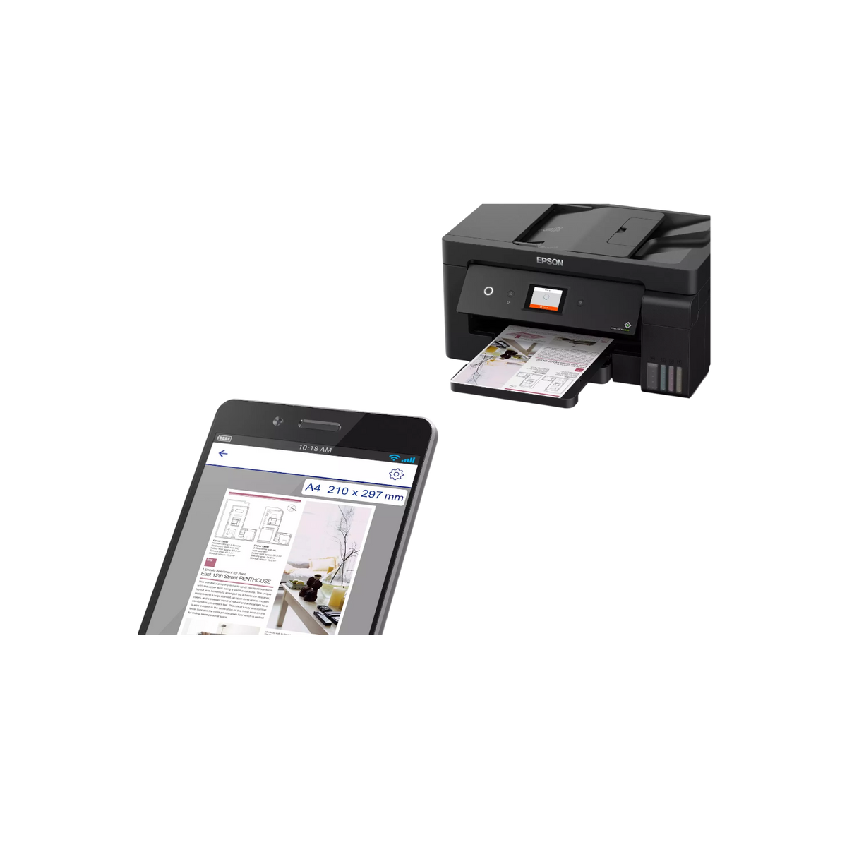 Urządzenie wielofunkcyjne atramentowe Epson EcoTank L14150.