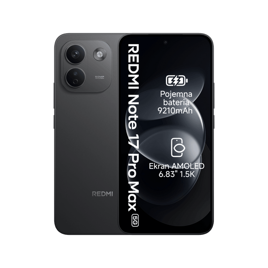 Smartfon Redmi Note 17 Pro Max 5G Czarny