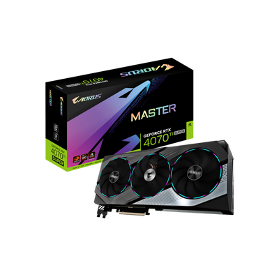 Karta graficzna Gigabyte AORUS GeForce RTX 4070 Ti SUPER MASTER 16GB GDDR6X.