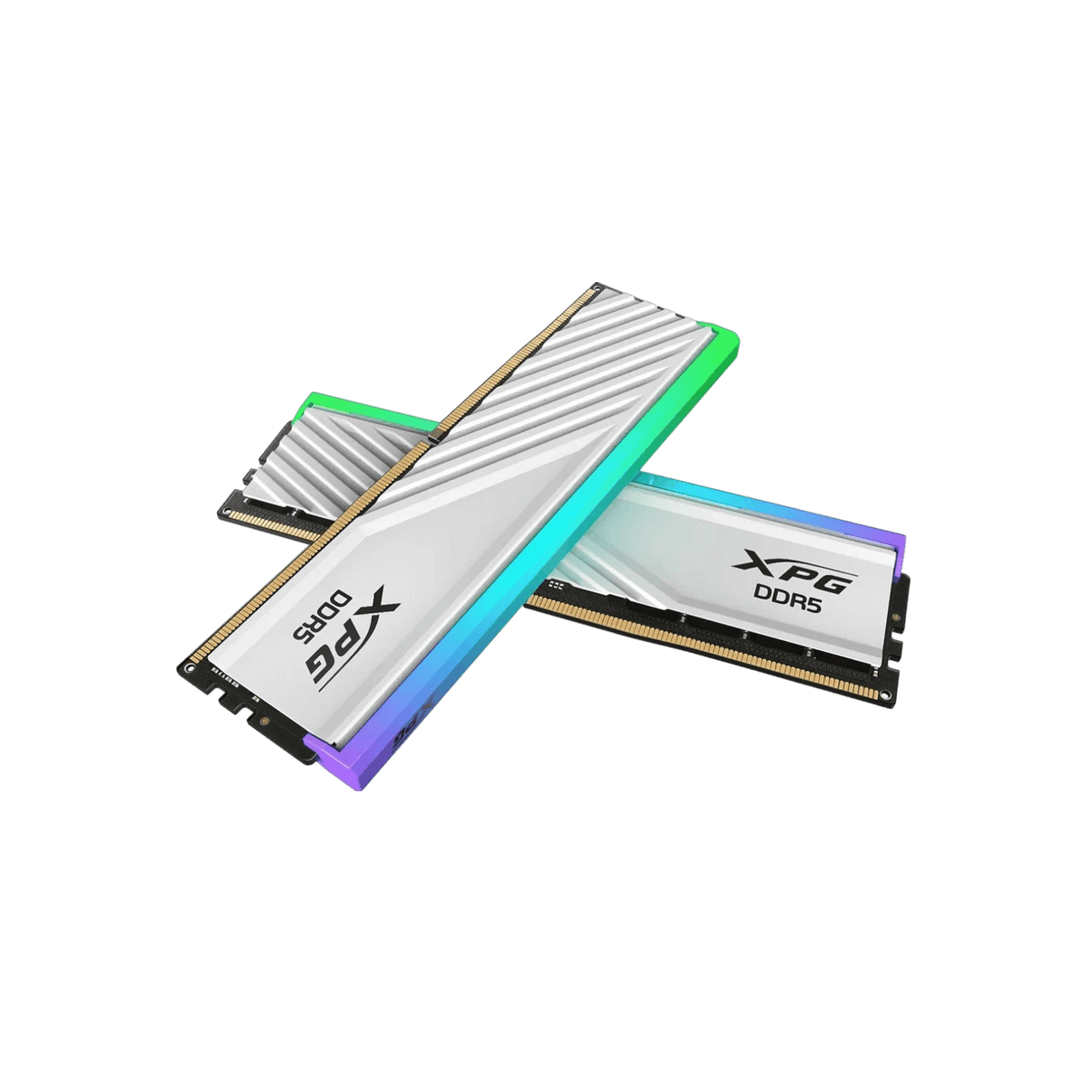 Pamięć RAM Adata XPG Lancer Blade RGB DDR5 32GB (2x16GB) 6400MHz CL32 White.