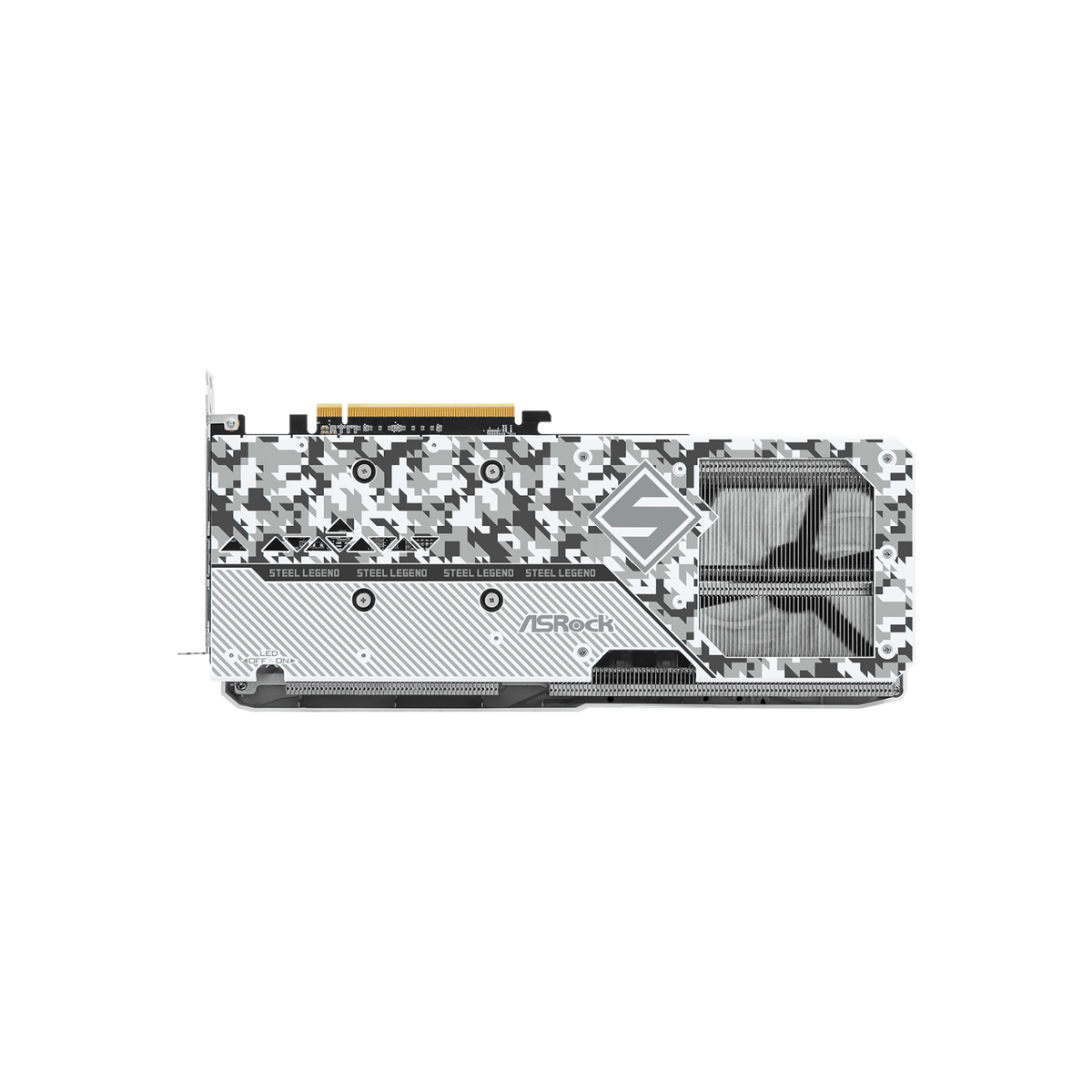 Karta graficzna Asrock Radeon RX 7600 XT Steel Legend OC 16GB GDDR6.