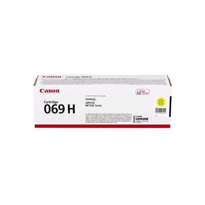 Toner do drukarki Canon 069 H i-SENSYS MF750C / LBP673C Żółty (Yellow) 5.5K 5095C002.