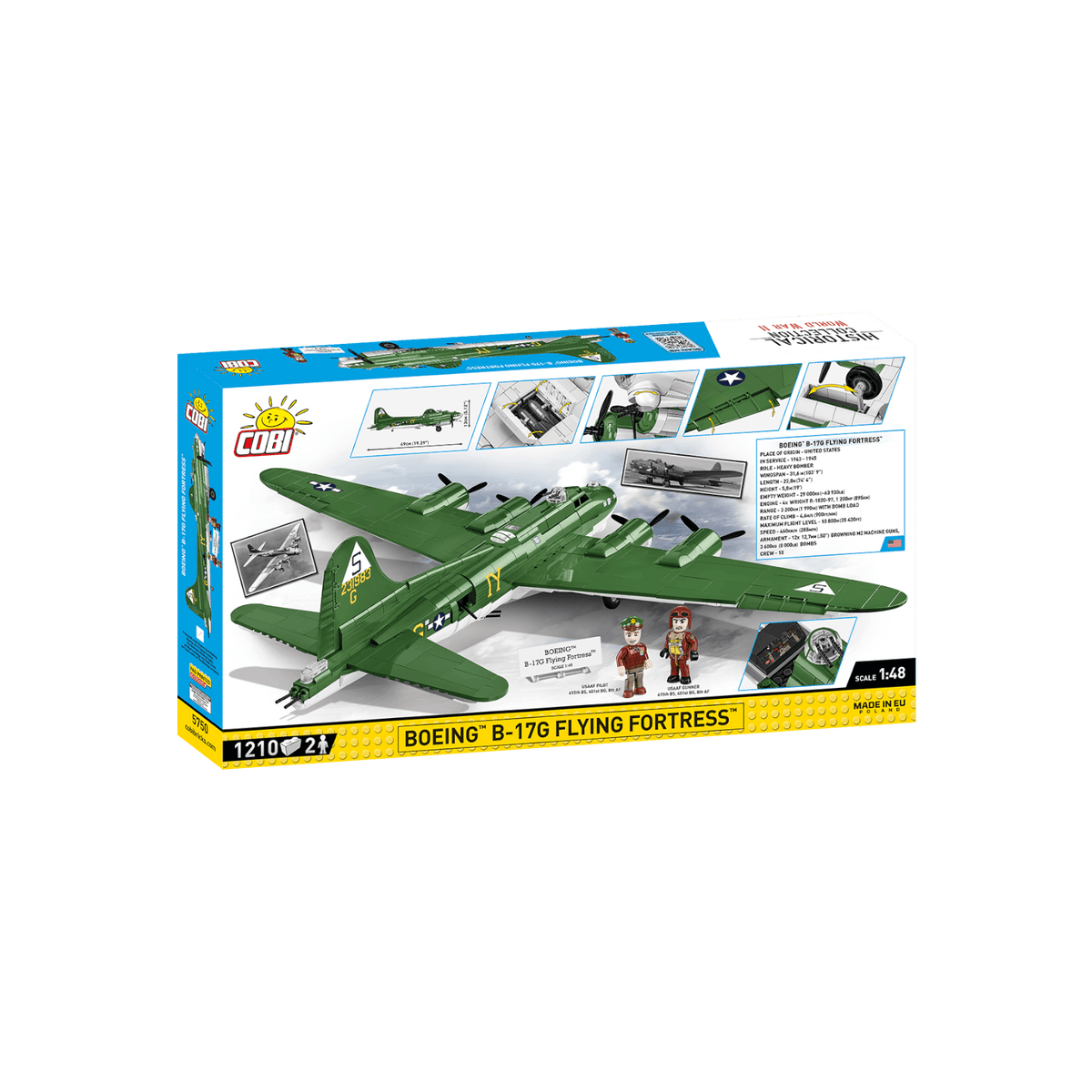 Cobi Klocki Boeing B-17G Flying Fortress.