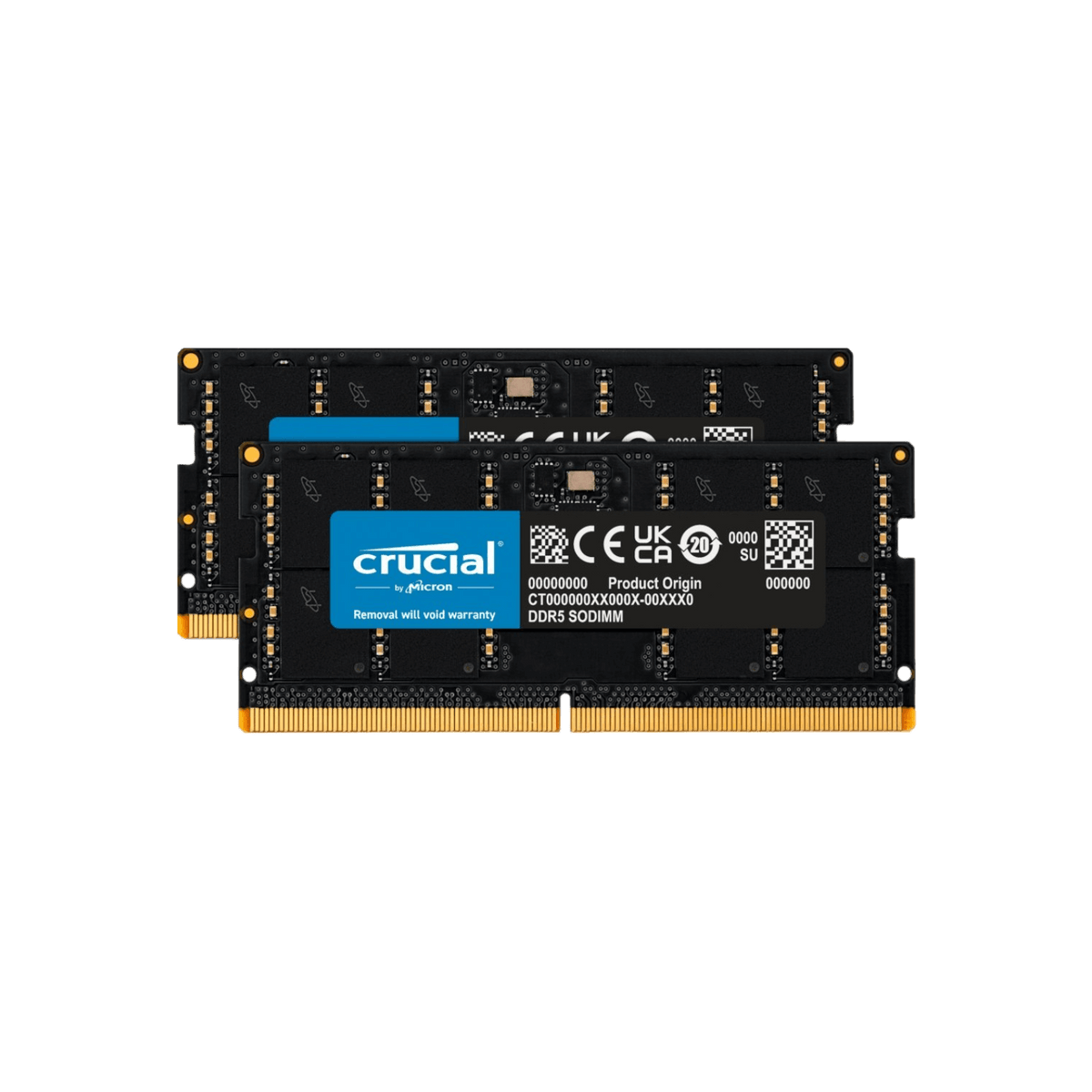 Pamięć RAM Crucial SODIMM DDR5 48GB (2x24GB) 5600MHz CL46.