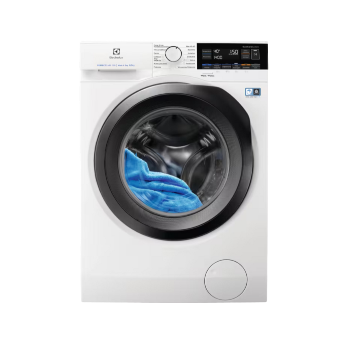Pralko-suszarka wolnostojąca Electrolux EW7WO349SP 9/5kg 1400rpm.