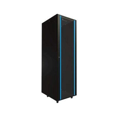 Szafa rack Extralink 19" 42U 600x800mm stojąca Czarny.