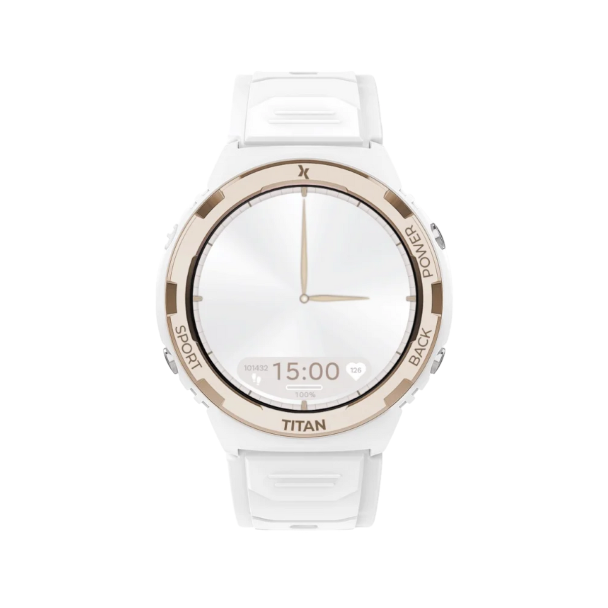 Smartwatch Maxcom FW100 Titan Valkiria Biały.