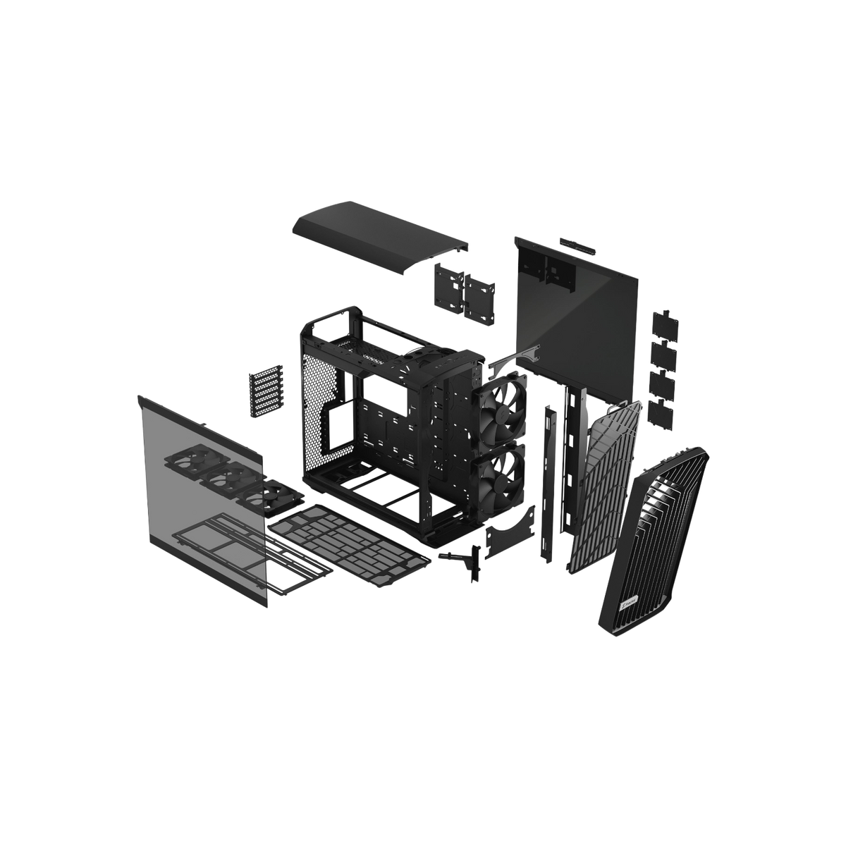 Obudowa Fractal Design Torrent Black TG Light Tint.