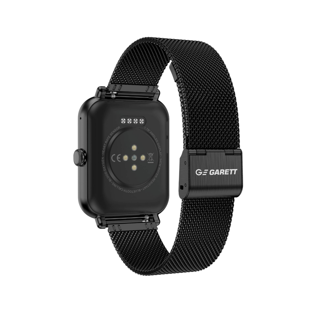 Smartwatch Garett GRC CLASSIC Czarny stalowy.
