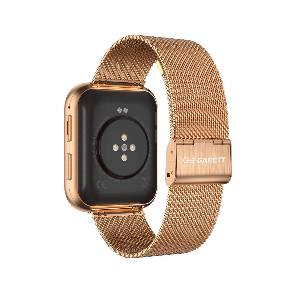 Smartwatch Garett GRC MAXX Złoty stalowy.