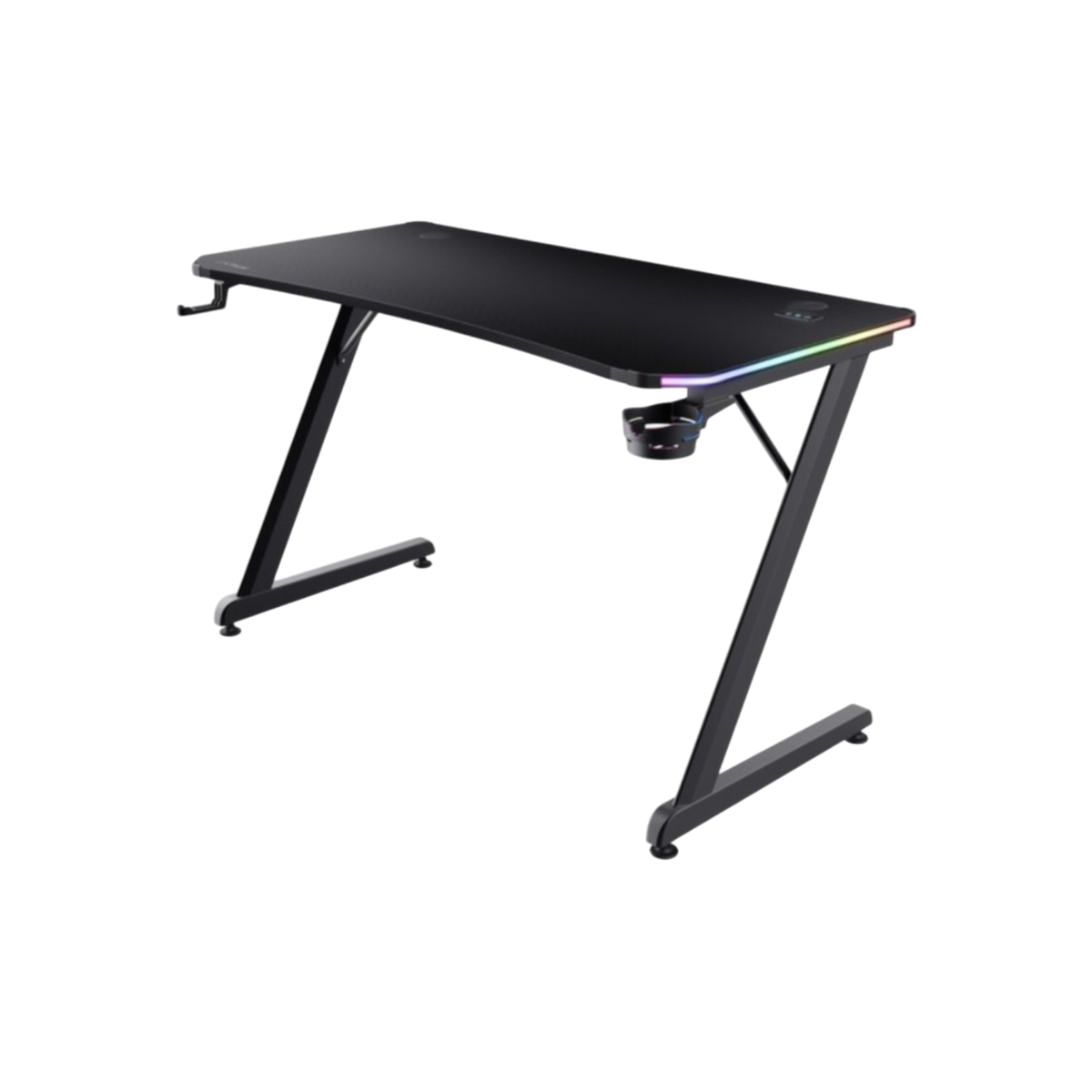 Biurko Trust GXT 709 Luminus Czarny.