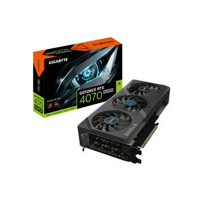 Karta graficzna Gigabyte GeForce RTX 4070 SUPER EAGLE OC 12GB GDDR6X.