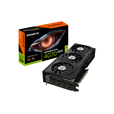 Karta graficzna Gigabyte GeForce RTX 4070 SUPER WINDFORCE OC 12GB GDDR6X.