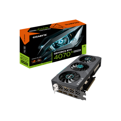 Karta graficzna Gigabyte GeForce RTX 4070 Ti SUPER EAGLE OC 16G GDDR6X.