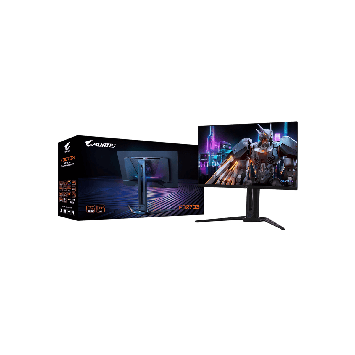 Monitor Gigabyte AORUS FO27Q3 27" QD-OLED QHD.