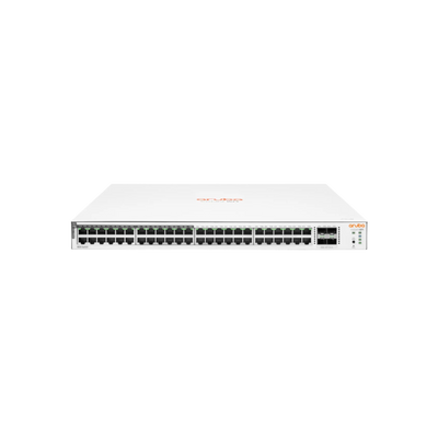 Switch zarządzalny Hewlett Packard Enterprise Aruba Instant On 1830 JL815A 48xGbE PoE+ 4xSFP 370W.