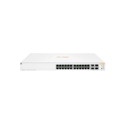Switch zarządzalny Hewlett Packard Enterprise Aruba Instant On 1930 JL684B 24xGbE PoE 4xSFP+ 370W.