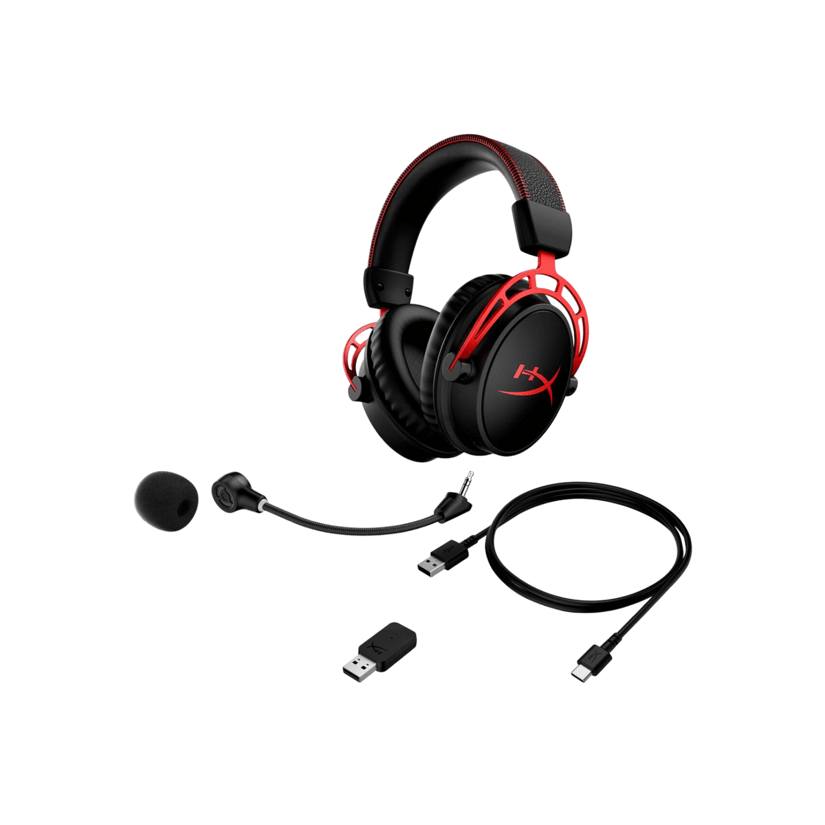 Słuchawki gamingowe bezprzewodowe nauszne HyperX Cloud Alpha Wireless.