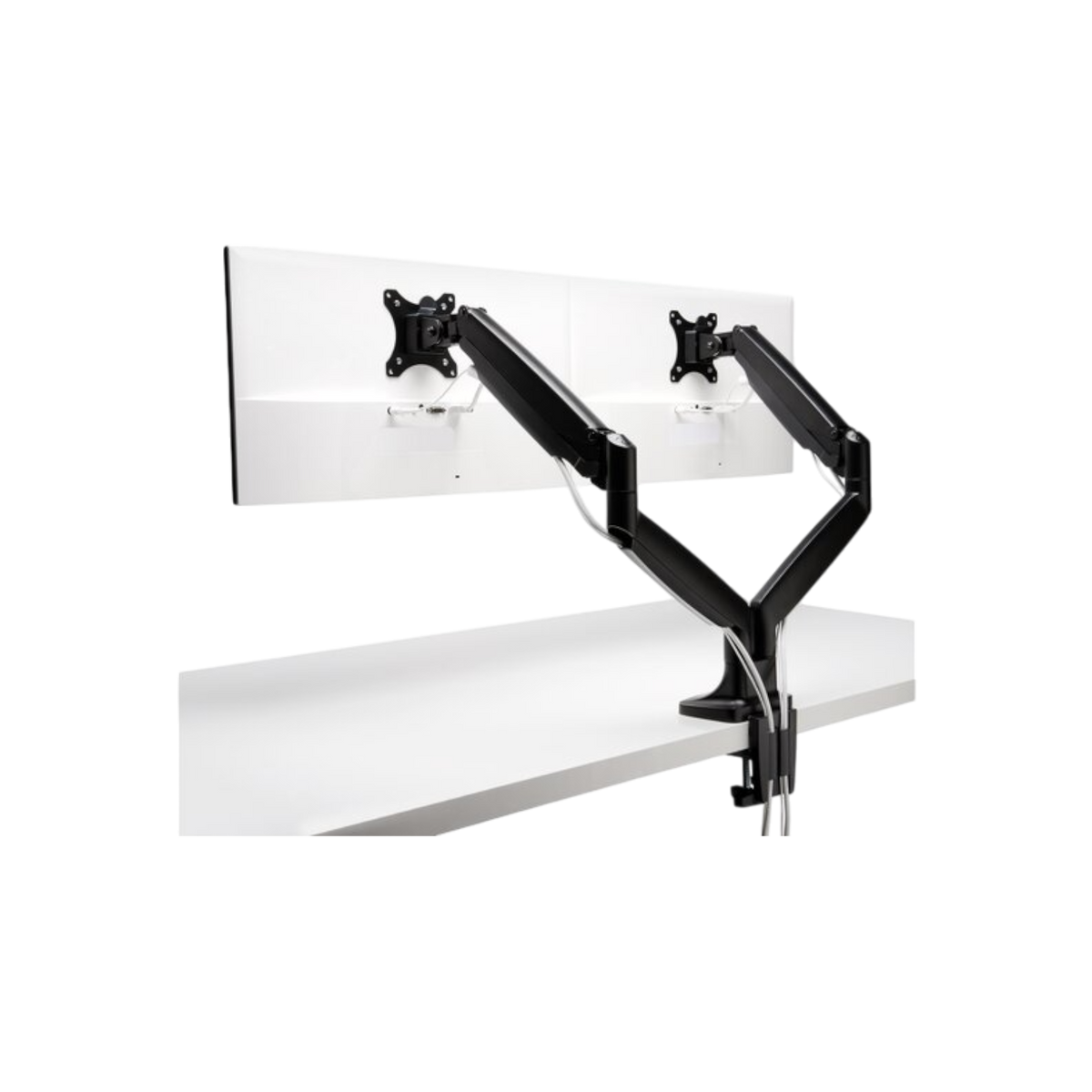 Uchwyt biurkowy na dwa monitory Kensington SmartFit One Touch Height Adjust Dual Monitor 13" - 34" VESA 9kg.