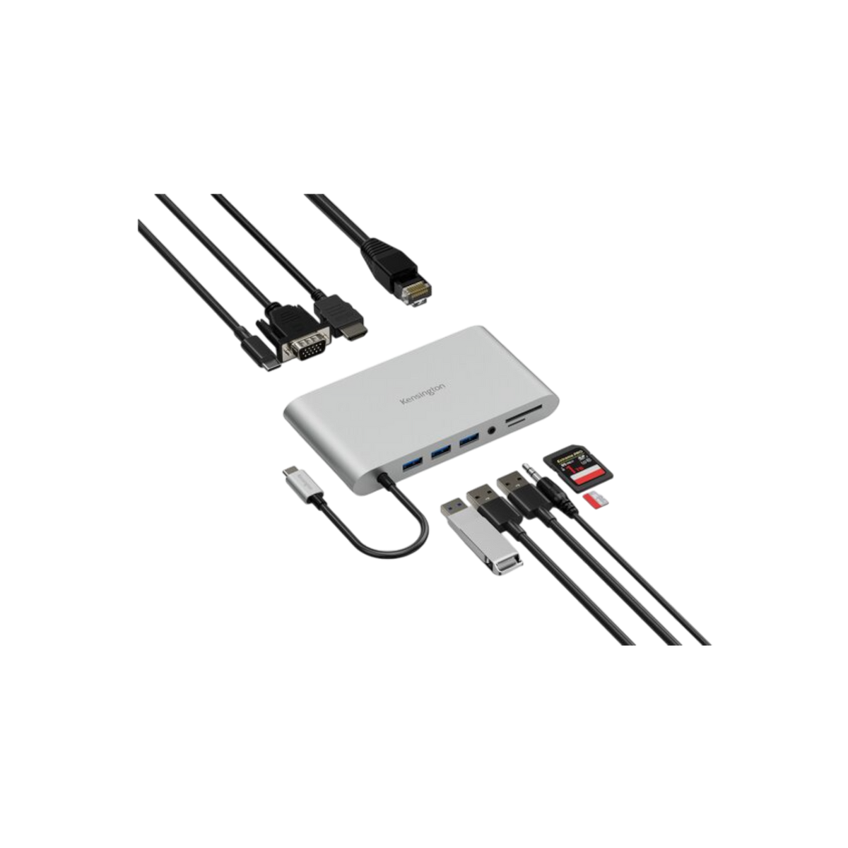 Stacja dokująca Kensington UH1440P USB-C Dual Video Power Delivery 85 W.