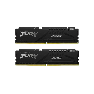 Pamięć RAM Kingston Fury Beast DDR5 16GB (2x8GB) 6000MHz CL30 EXPO Black.