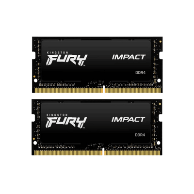 Pamięć RAM Kingston Fury Impact SODIMM DDR4 64GB (2x32GB) 3200MHz CL20 Plug N Play.