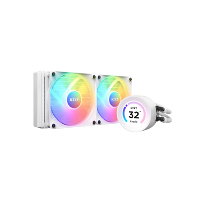 Chłodzenie CPU NZXT Kraken Elite 240 RGB LCD Biały.