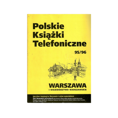 Książka telefoniczna.