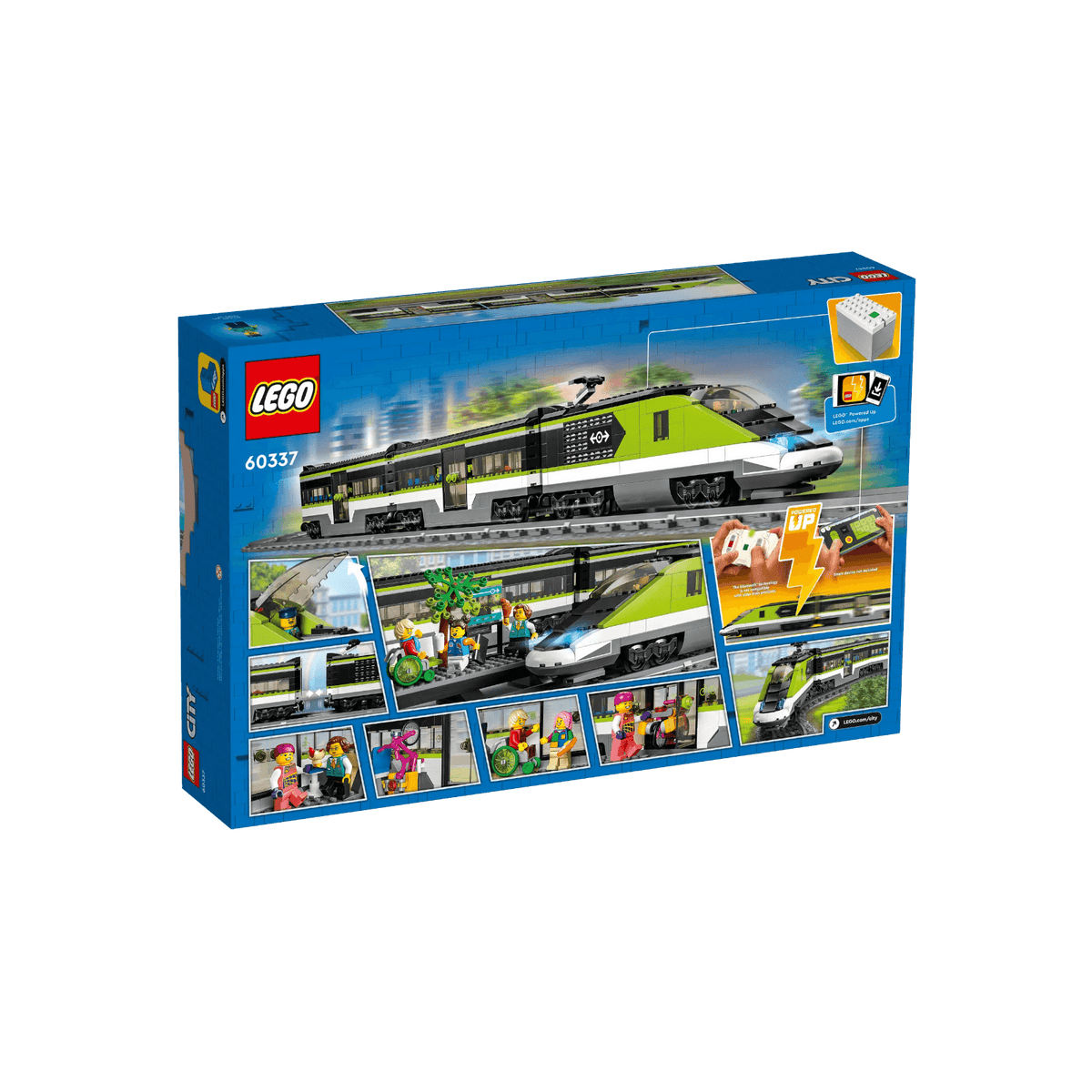 LEGO City Zestaw Ekspresowy pociąg pasażerski 60337.