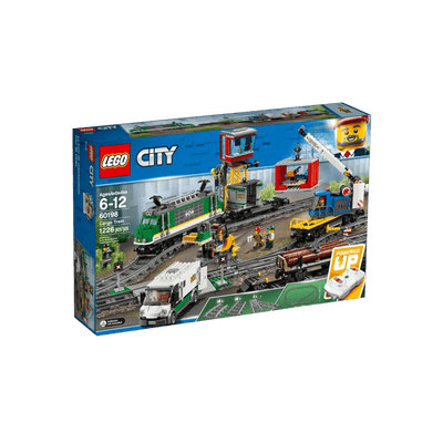 LEGO City Zestaw Pociąg towarowy 60198.