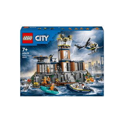 LEGO City Zestaw Policja z Więziennej Wyspy 60419.
