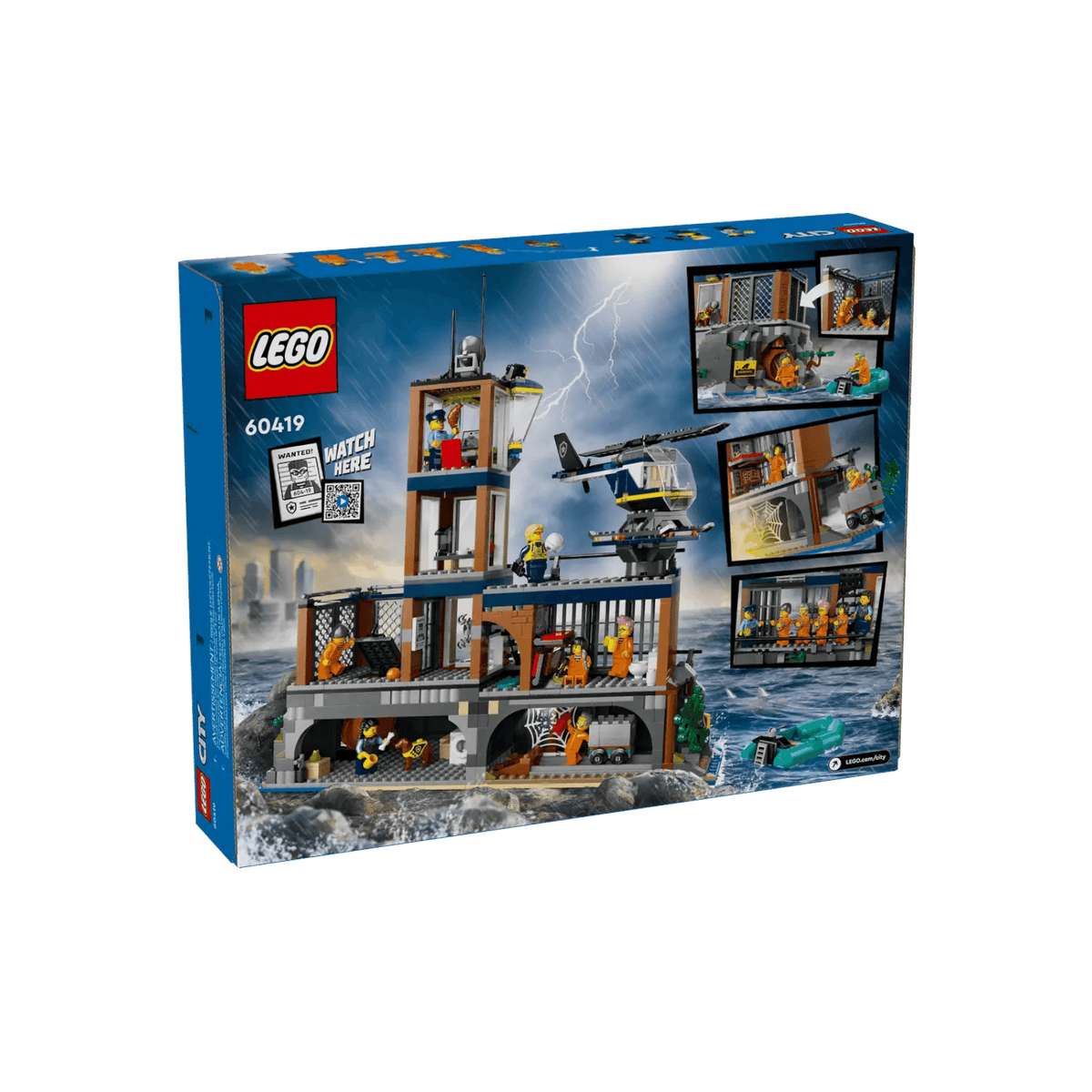 LEGO City Zestaw Policja z Więziennej Wyspy 60419.