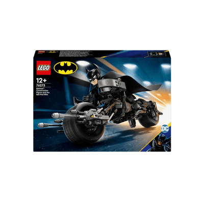 LEGO DC Batman Super Heroes Figurka Batmana do zbudowania i batcykl 76273.