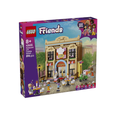 LEGO Friends Zestaw Restauracja i szkoła gotowania 42655.