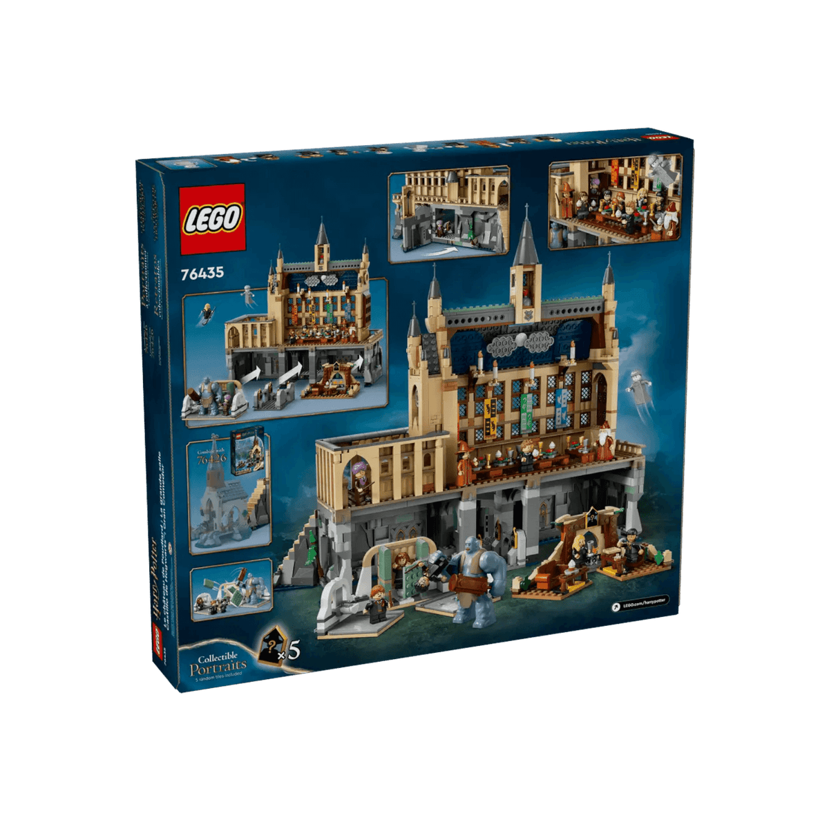 LEGO Harry Potter Duży Zamek Hogwart Wielka Sala 76435.