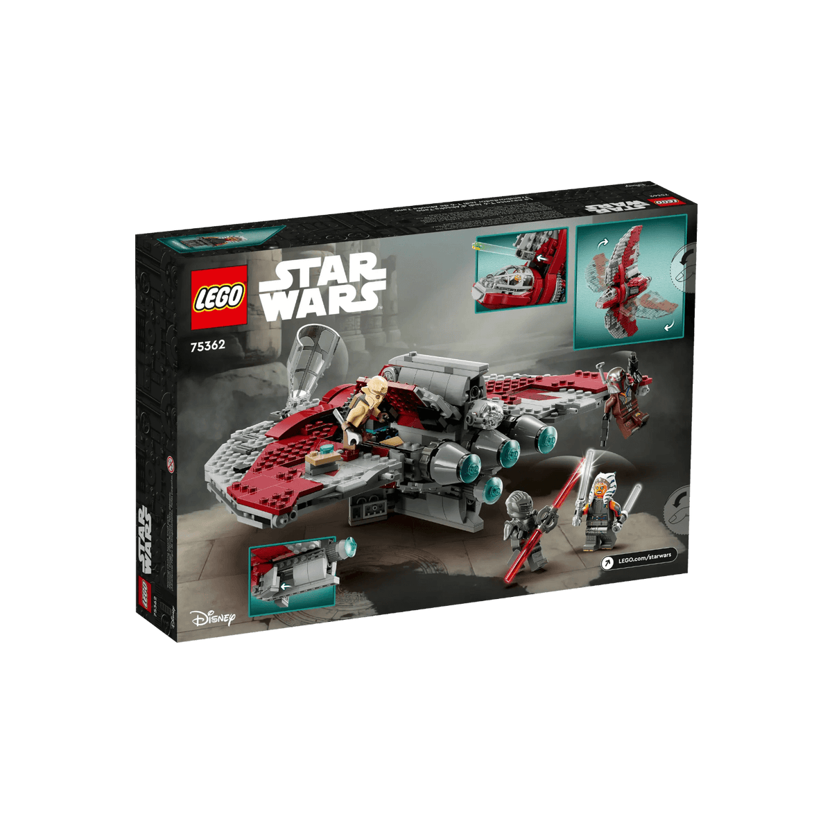 LEGO Star Wars Prom kosmiczny Jedi T-6 Ahsoki Tano Replika 75362.