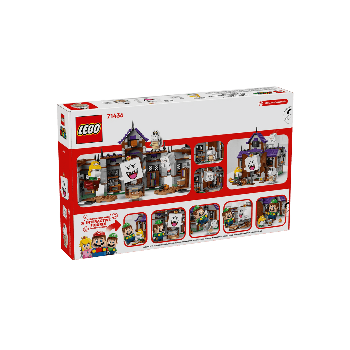 LEGO Super Mario Zestaw Nawiedzona rezydencja Kinga Boo 71436.