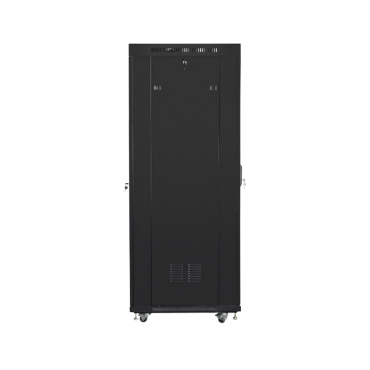 Szafa rack Lanberg 19" 37U 800x1000mm stojąca LCD Drzwi szklane Czarny.