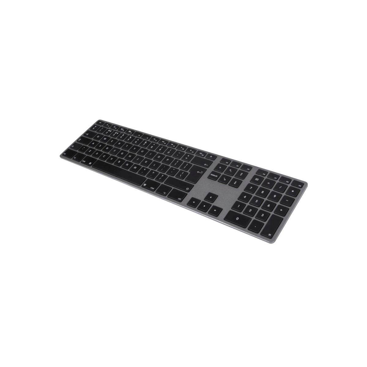 Klawiatura Mac Hub 2xUSB Szary.