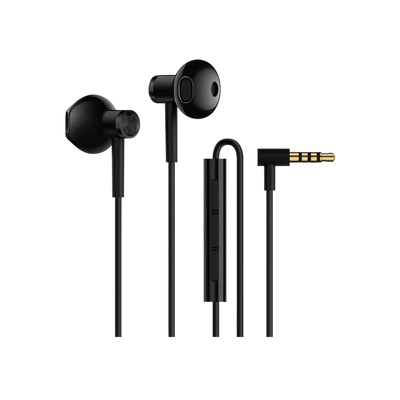 Słuchawki przewodowe Mi Dual Driver Earphones Black.