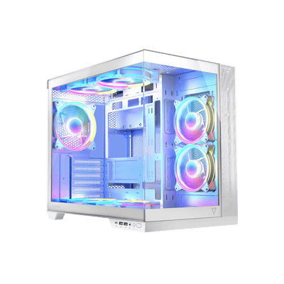 Obudowa Modecom Volcano Panorama Apex ARGB 7F Midi White.
