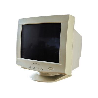 Monitor CRT.