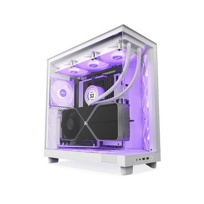 Obudowa NZXT H6 Flow RGB White.