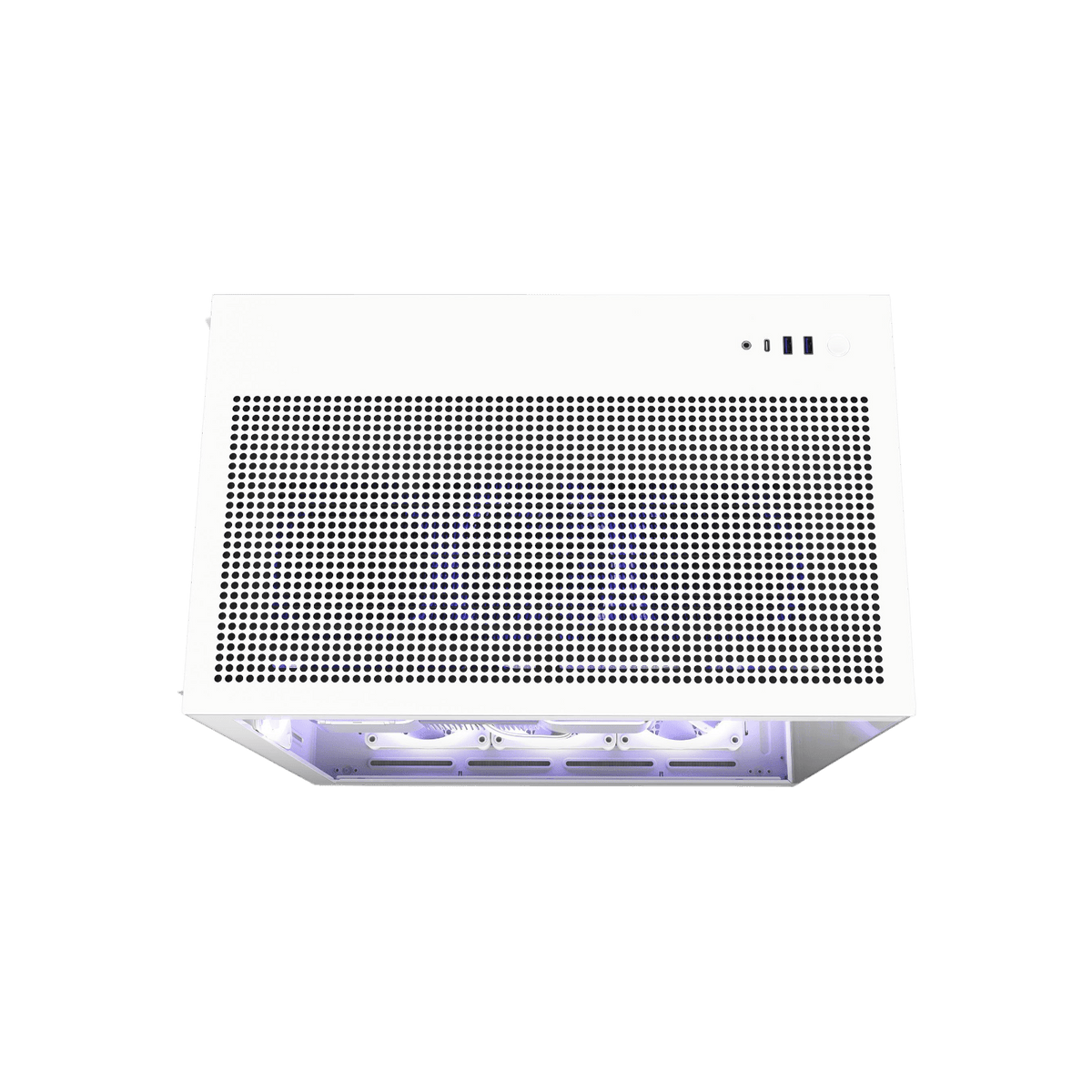 Obudowa NZXT H9 Flow Matte White.