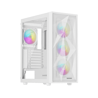 Obudowa Natec Genesis Diaxid 605 ARGB White.
