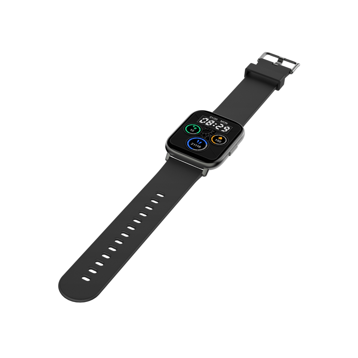 Smartwatch Oromed ORO-FIT Pro GT Czarny.