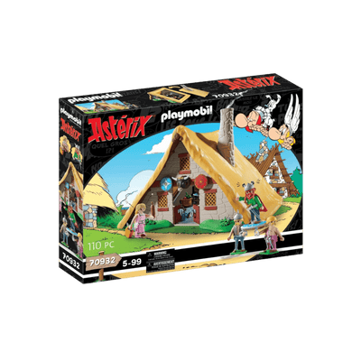 Playmobil Zestaw figurek Asterix 70932 Chata Asparanoiksa.