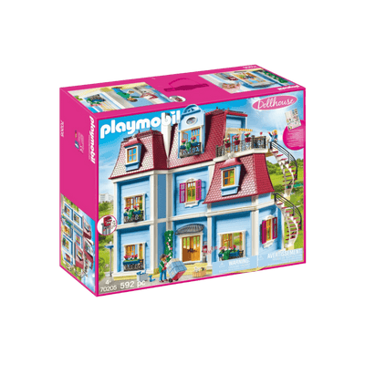 Playmobil Zestaw z figurkami Dollhouse 70205 Duży domek dla lalek.