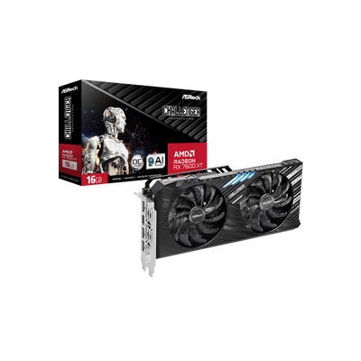 Karta graficzna Asrock Radeon RX 7600 XT Challenger OC 16GB GDDR6.